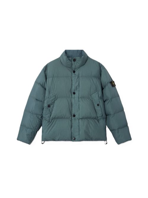 Piumino in nylon ocean green Stone Island | L2S15 4100109 S0A23V005T OCEAN GREEN